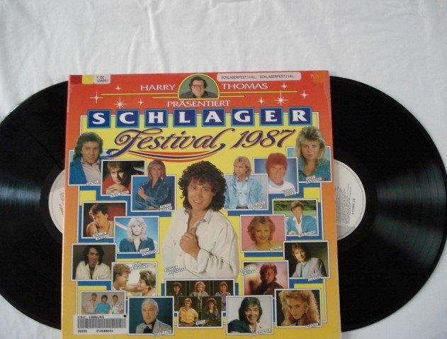 Harry Thomas präsentiert Schlagerfestival 1987, Ophalen of Verzenden, Gebruikt, 12 inch