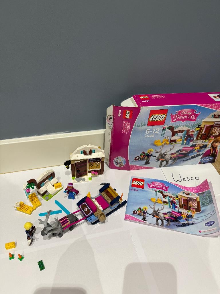 Lego 41066 - Disney - Anna & Kristoff's Sleigh Adventure, Kinderen en Baby's, Ophalen of Verzenden, Gebruikt, Complete set, Lego
