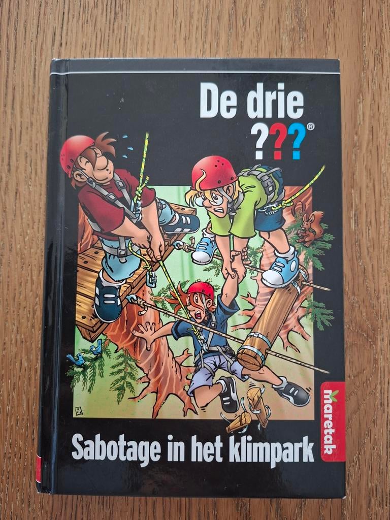De Drie ??? - Sabotage in het klimpark, Ophalen of Verzenden, Zo goed als nieuw, Henk Hokke, Fictie algemeen