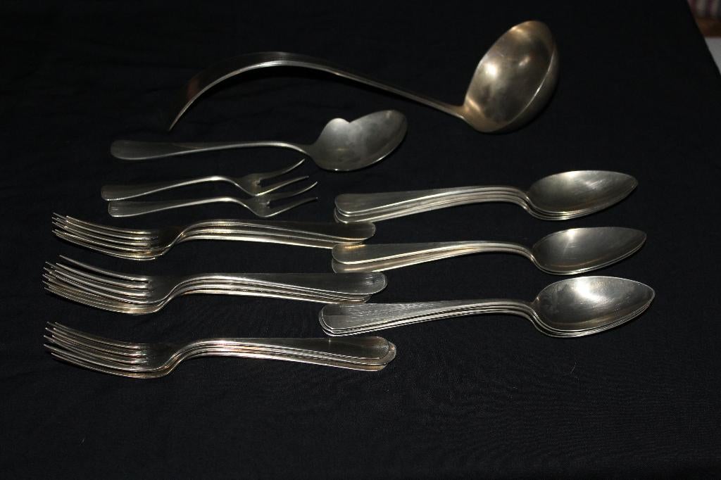 Bestek, alpaca, Gero, oud, Ophalen of Verzenden