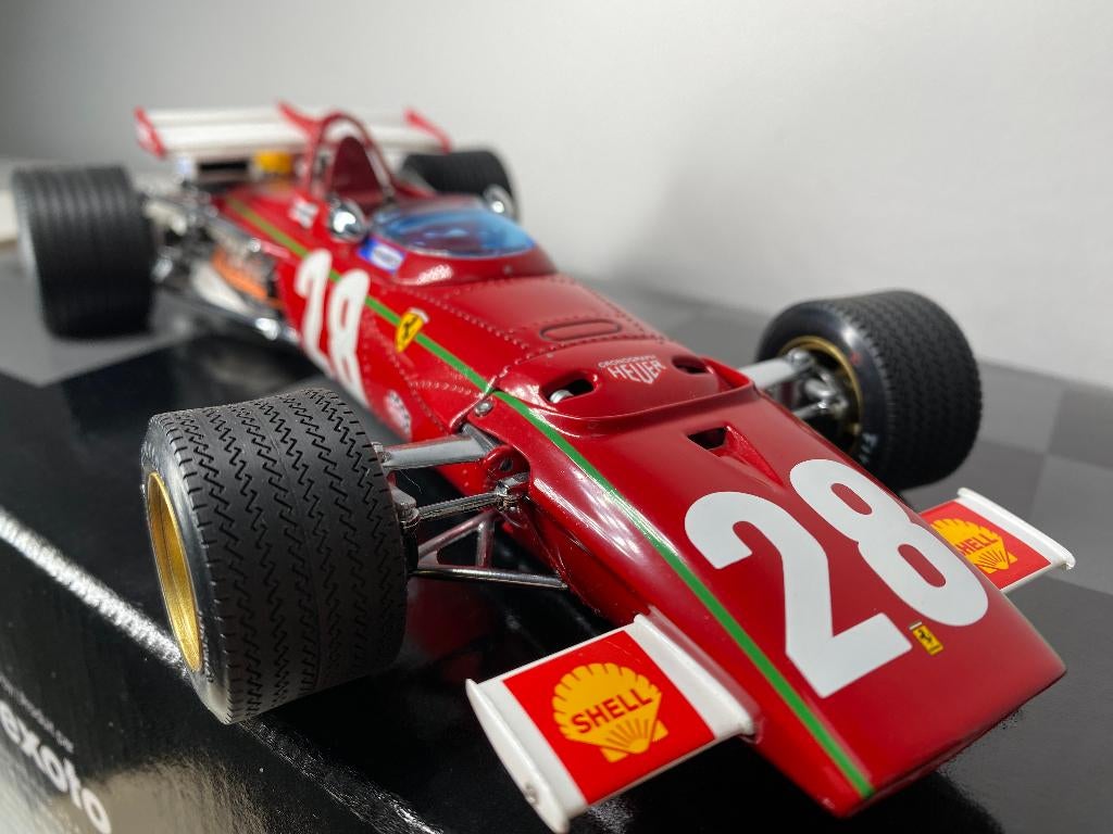F1 1/18  FERRARI   312B   EXOTO   I. GIUNTI, Hobby en Vrije tijd, Modelauto's | 1:18, Ophalen of Verzenden, Bburago