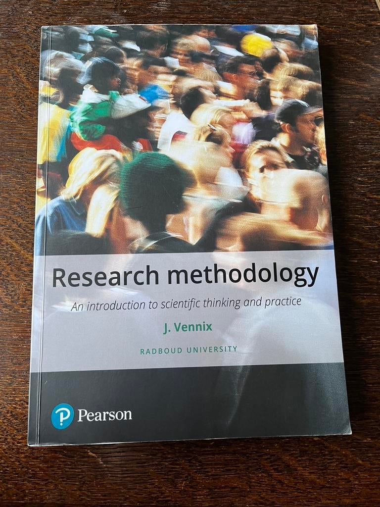 Research methodology ISBN: 9789043037884, Boeken, Ophalen of Verzenden, Zo goed als nieuw, Overige onderwerpen