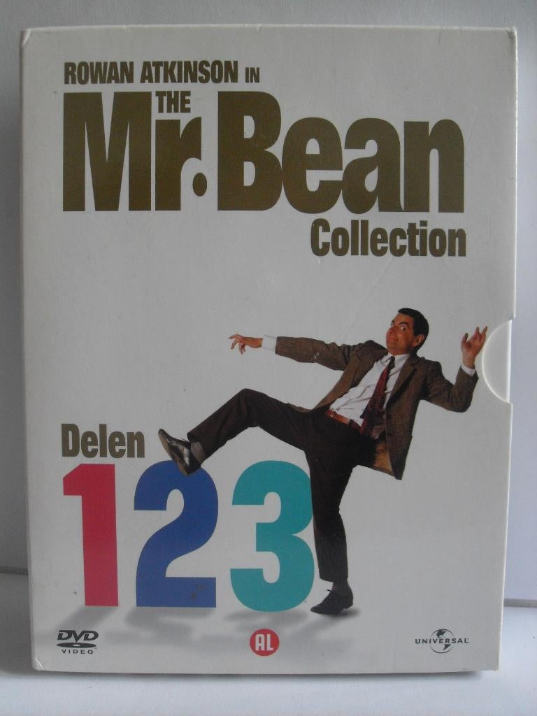 Mister Bean - complete tv-serie (originele dvd's) 1 2 3, Alle leeftijden, Boxset, Ophalen of Verzenden, Zo goed als nieuw