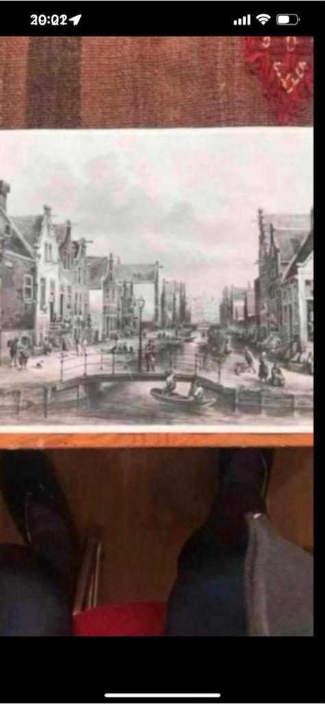 Goudsbloemgracht Amsterdam, Ophalen of Verzenden, Voor 1940, Gebruikt