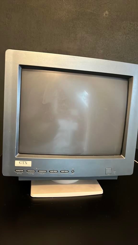 Vintage zeldzame ctx color monitor, Ophalen, Gebruikt, 50 Hz, Overige merken