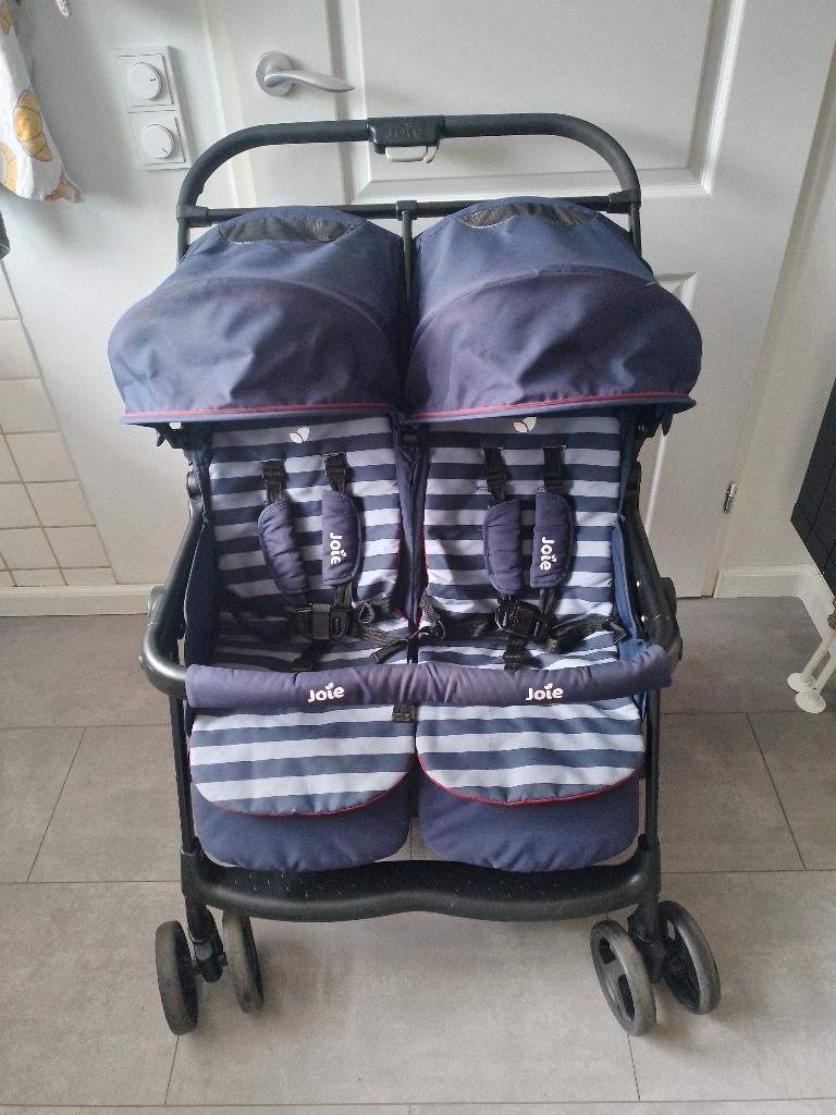 Duowagen joie, Ophalen, Gebruikt, Overige merken, Verstelbare rugleuning