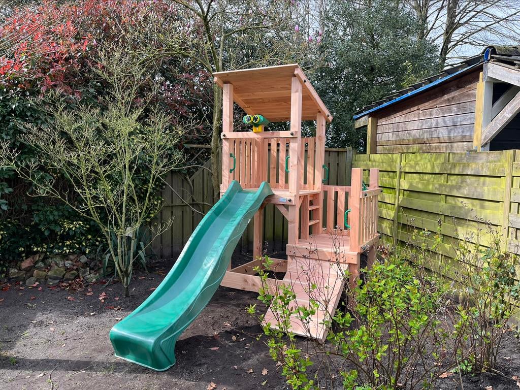 Douglas speeltoestel speelhuisje, Kinderen en Baby's, Speelgoed | Buiten | Speeltoestellen, Ophalen of Verzenden, Nieuw, Schommel