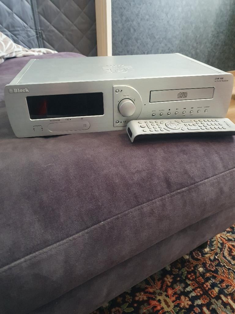 Block audio CVR 100 High-End, Tuner of Radio, MP3-aansluiting, Zo goed als nieuw, Ophalen