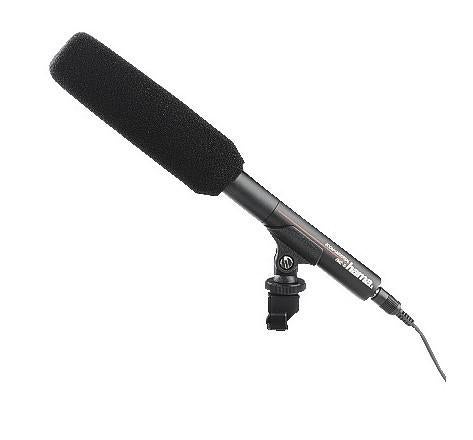 Hama directionele microfoon - RMZ-10 - zoom - universeel, Muziek en Instrumenten, Ophalen of Verzenden, Zo goed als nieuw, Overige typen