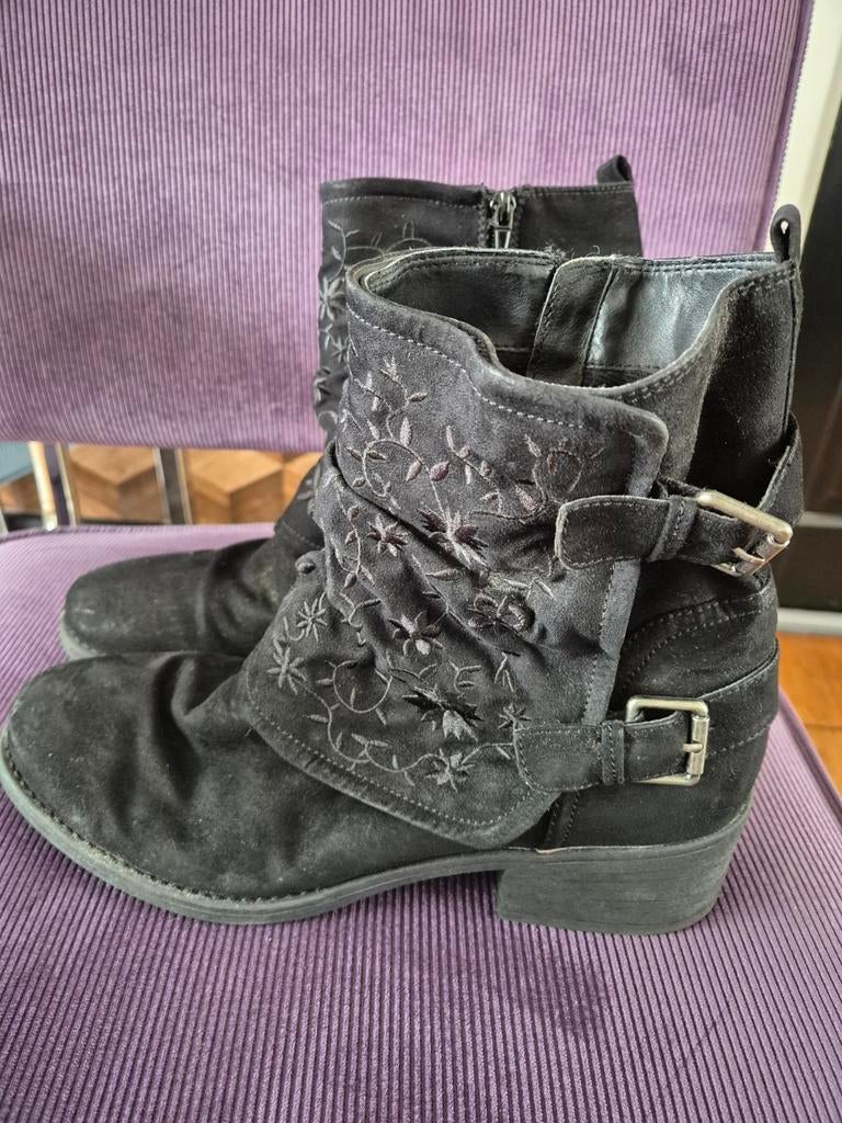 Dames laarsjes Graceland in maat 44, Kleding | Dames, Schoenen, Zo goed als nieuw, Zwart, Ophalen of Verzenden