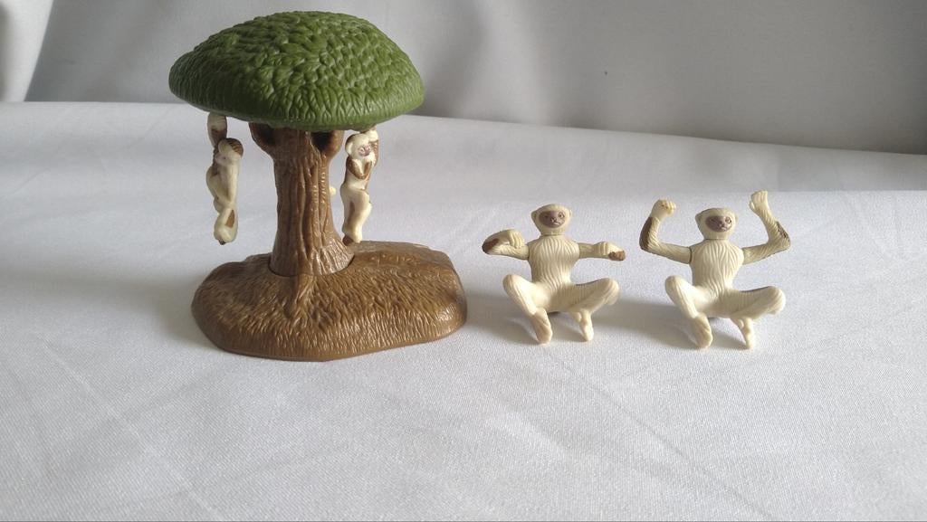 Disney Dinosaur apen aap draaiende boom plio suri yar 2000, Ophalen of Verzenden, Zo goed als nieuw, Beeldje of Figuurtje