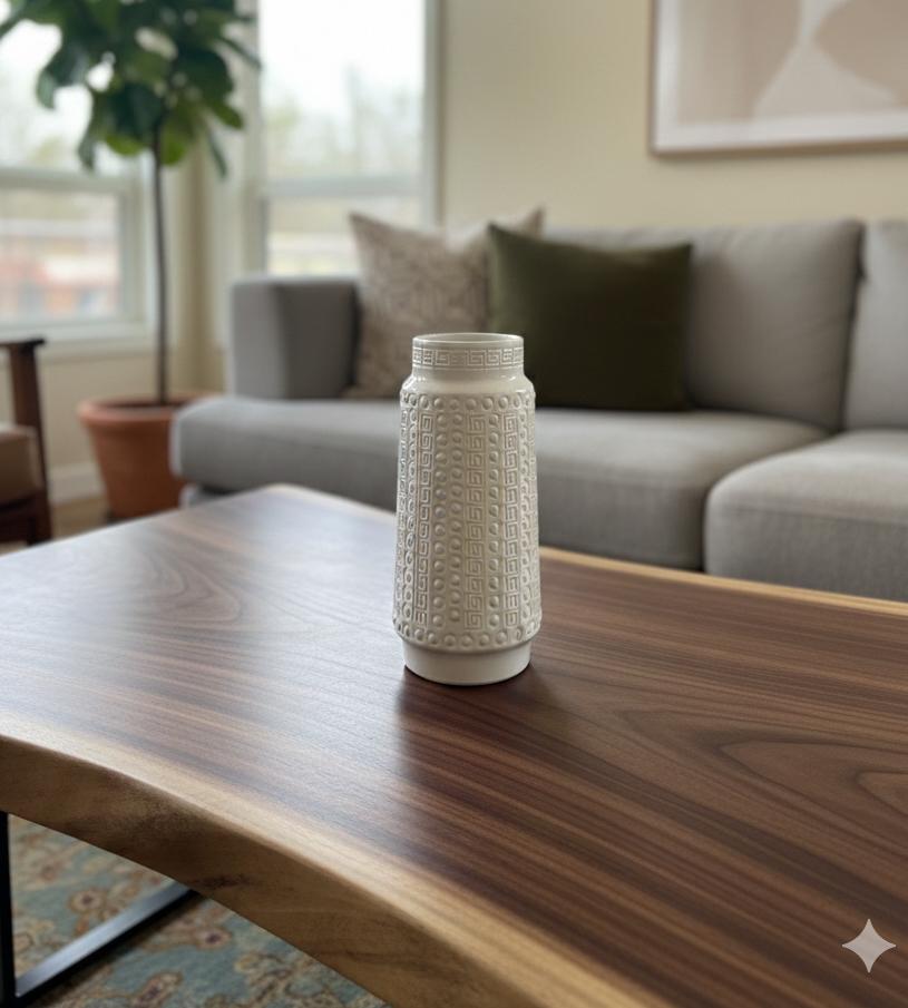 Scheurig West Germany vaas 23,5 cm, Ophalen of Verzenden, Zo goed als nieuw, Minder dan 10 m², Parket