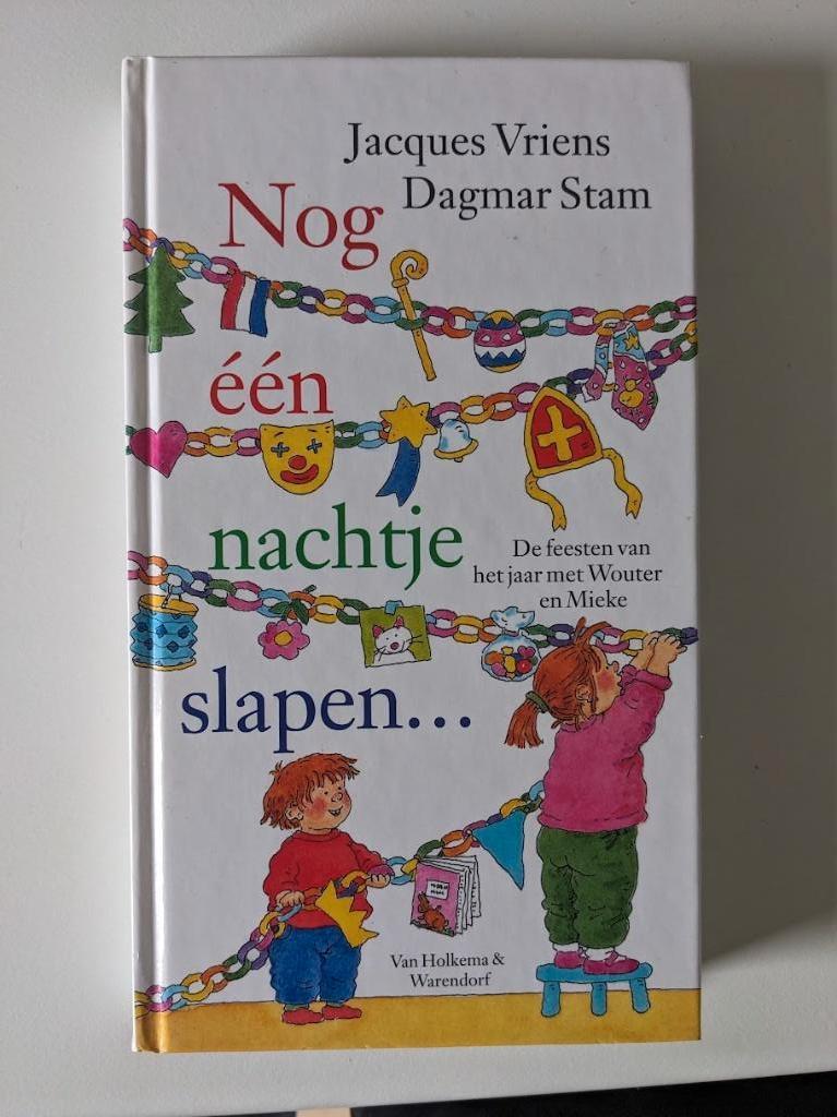 Nog één nachtje slapen - Jacques Vriens, Dagmar Stam, Fictie algemeen, Nieuw, Ophalen of Verzenden, Jacques Vriens, Dagmar Stam