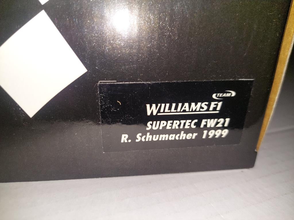 Minichamps Williams FW21 1999, Ophalen of Verzenden, Zo goed als nieuw, Auto, MiniChamps