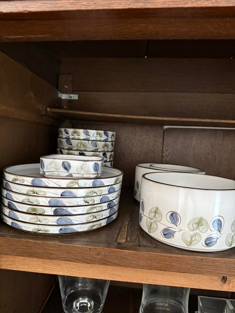 Niderviller france pottery prunes set, Ophalen