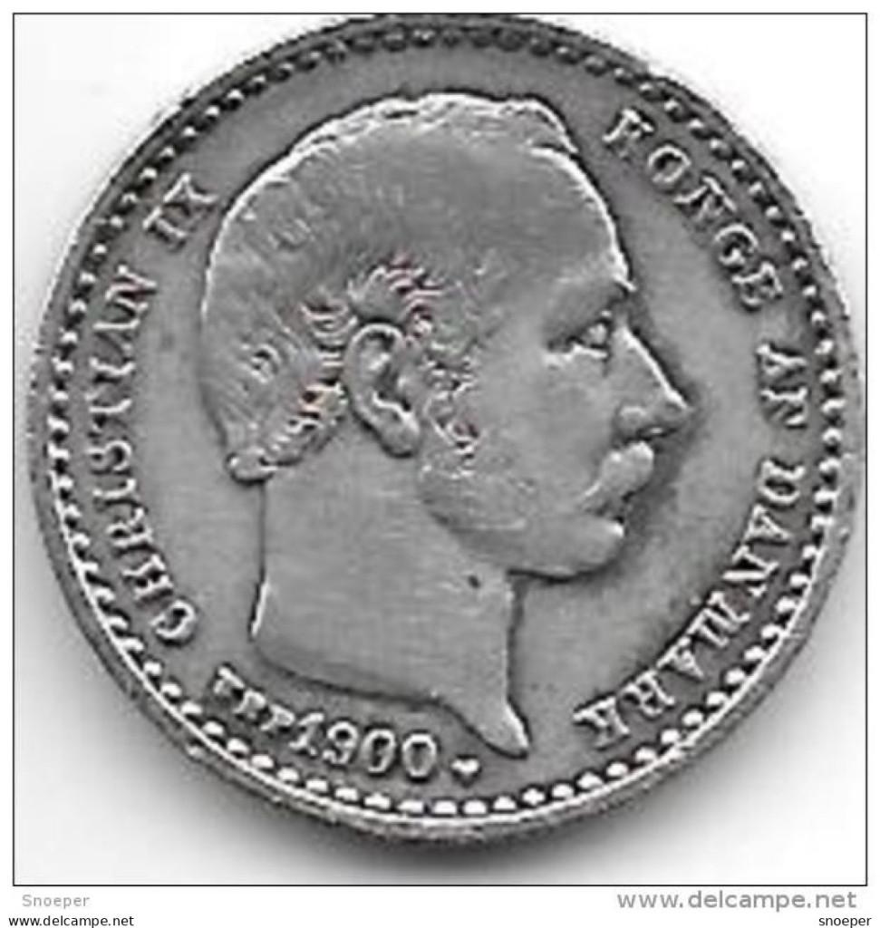 Denmark 25 ore 1900/800 km 796.2 vf catalog val. 30,00$, Verzenden, Overige landen, Losse munt