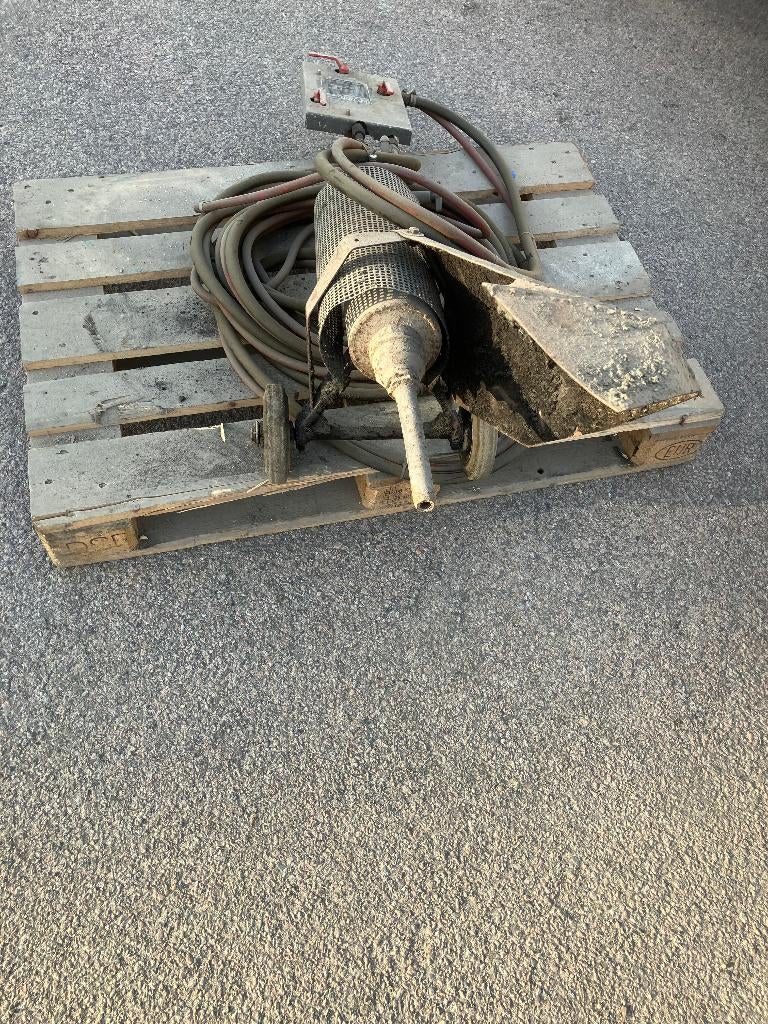 Hotdog lance voor asfalt scheuren, Ophalen, Gebruikt