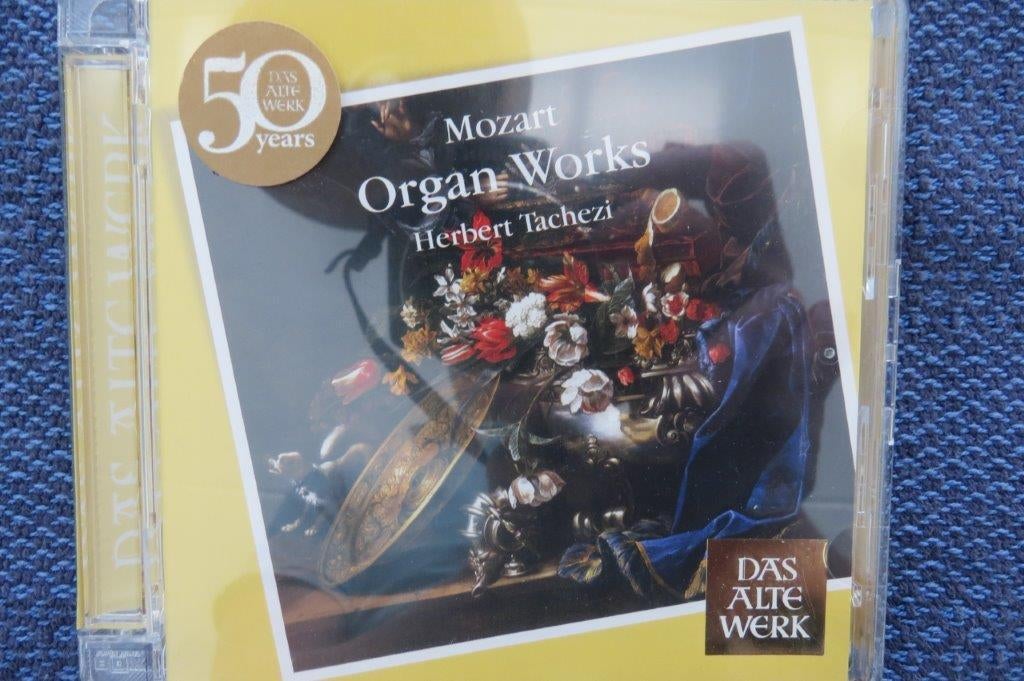 Cd orgel: Mozart Organ Works, Herbert Tachezi, Ophalen of Verzenden, Classicisme, Zo goed als nieuw, Kamermuziek