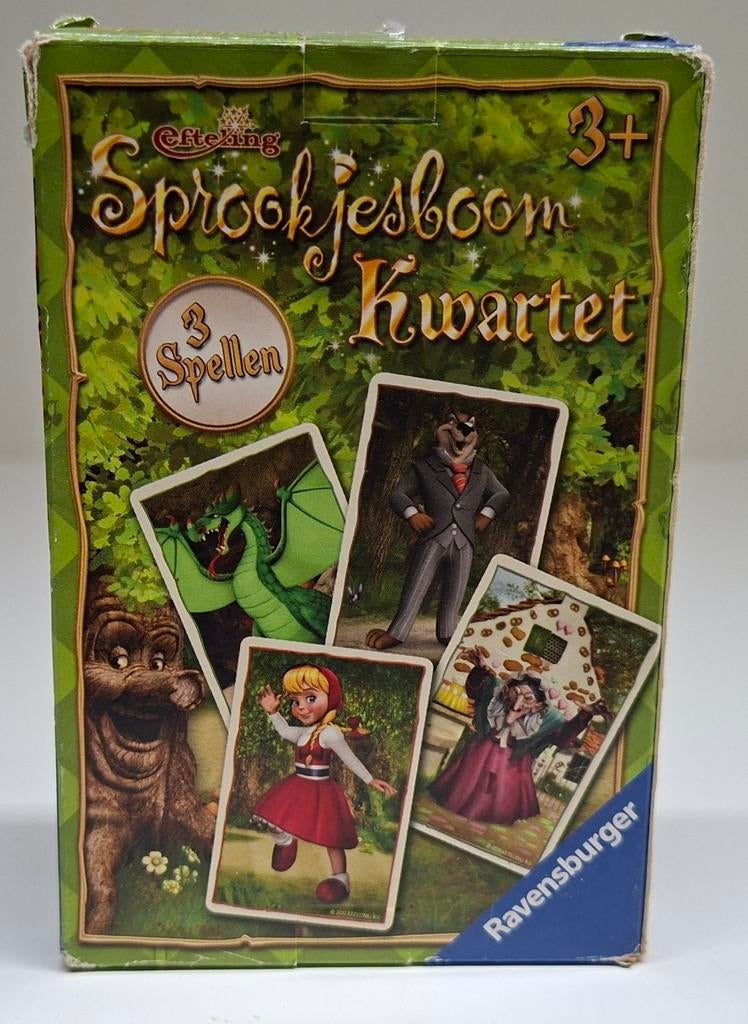 Sprookjesboom kwartet., Verzamelen, Speelkaarten, Jokers en Kwartetten, Ophalen of Verzenden, Kwartet(ten)