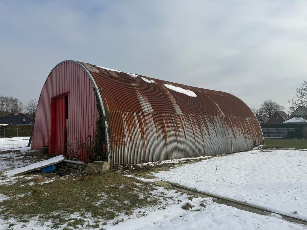 Te koop Romney loods, Ophalen