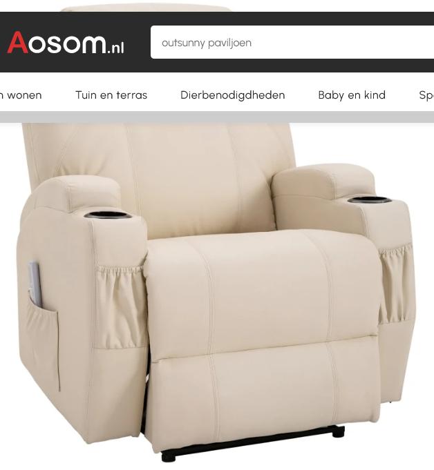 Massagestoel enkele keer gebruikt max 4x, Sport en Fitness, Massageproducten, Ophalen, Nieuw, Massagestoel of Kussen