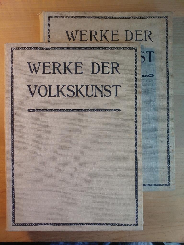 Werke der Volkskunst - Prof. Dr. Michael Haberlandt (1914), Ophalen of Verzenden, Gelezen, Overige onderwerpen