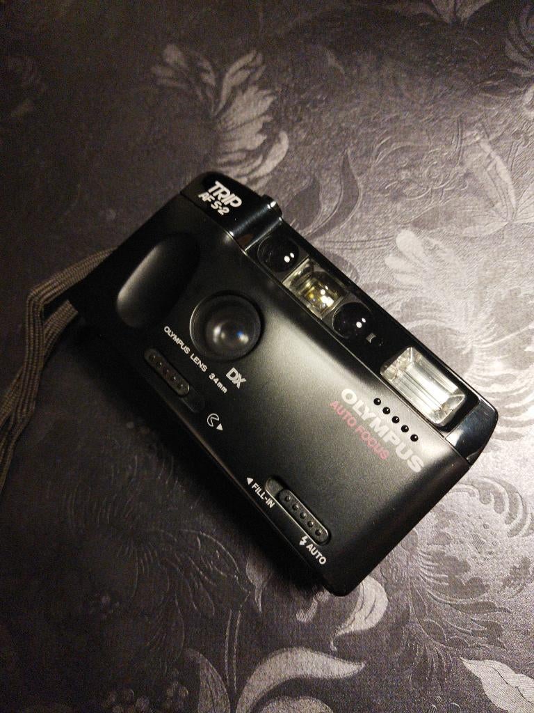 Olympus Trip AF s-2 analoog fototoestel, Audio, Tv en Foto, Fotocamera's Analoog, Ophalen of Verzenden, Zo goed als nieuw, Compact