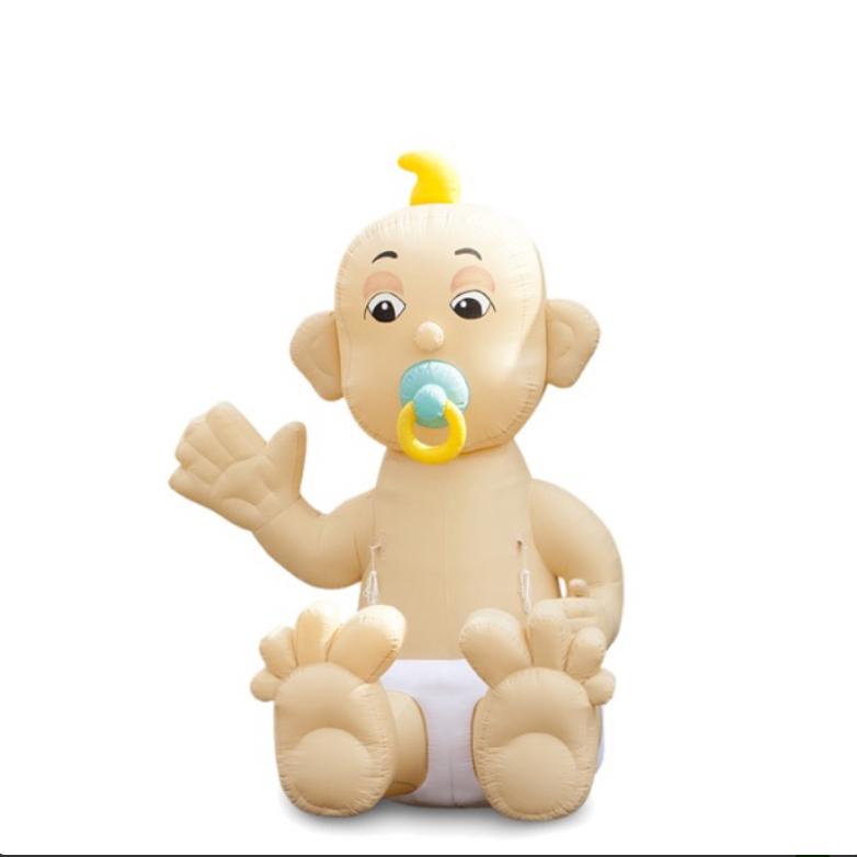 Te Huur : Opblaasbare Baby Pop!       3 dagen, Ophalen, Zo goed als nieuw, Geboorte of Huwelijk