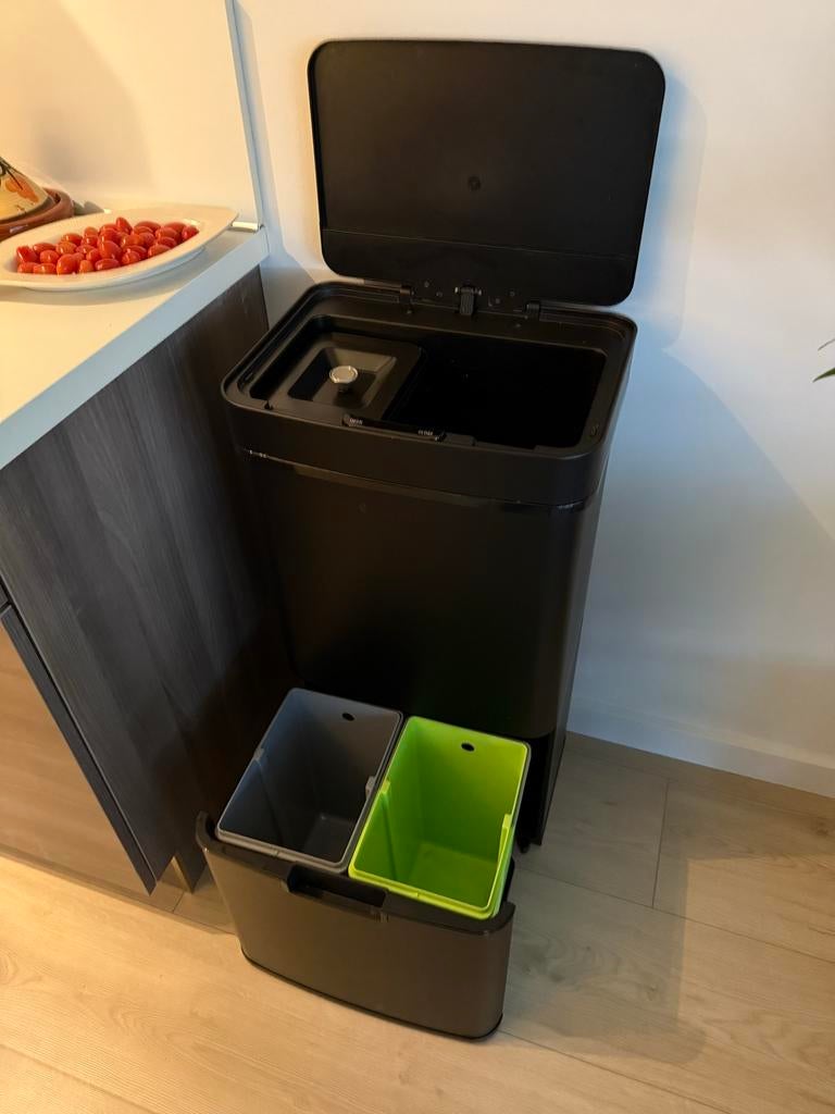 Homra Nexo Prullenbak met Afvalscheiding - 72 Liter, Huis en Inrichting, Ophalen, Kunststof, 40 liter of meer, Zo goed als nieuw