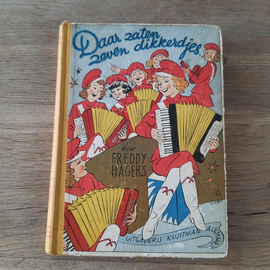 Daar zaten zeven dikkerdjes freddy hagers, Ophalen of Verzenden, Gelezen, Freddy Hagers