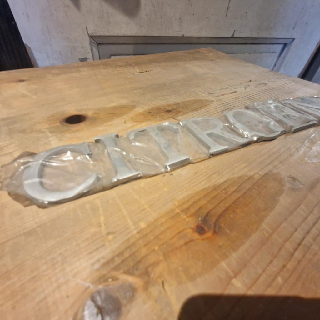 CITROËN letters aluminium, Auto diversen, Overige Auto diversen, Ophalen of Verzenden