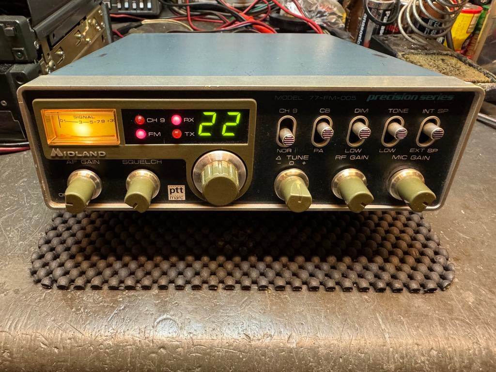 27 mc midland 22 ch pr incl vzk, Telecommunicatie, Ophalen of Verzenden, Zender en Ontvanger