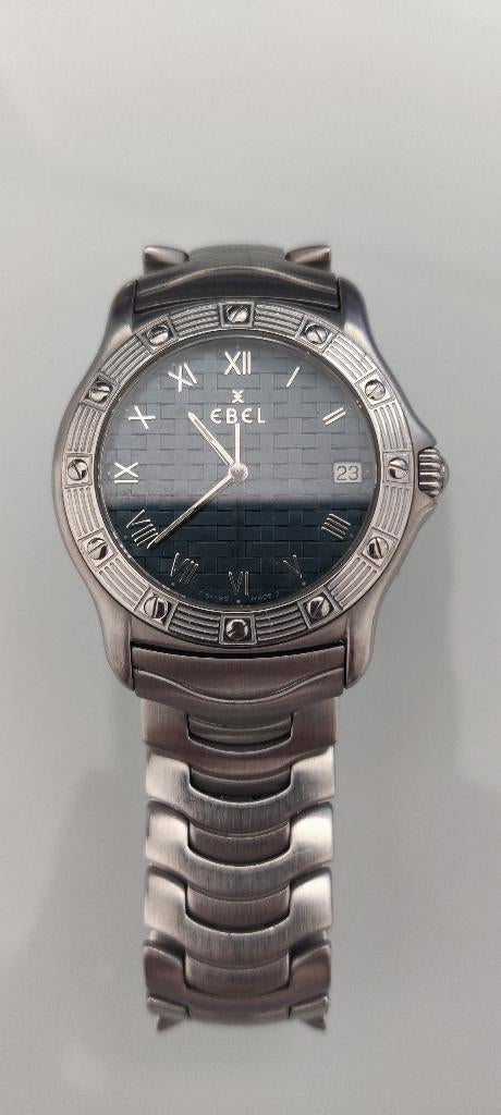 Ebel dresswave horloge, Overige merken, Staal, Staal, Polshorloge