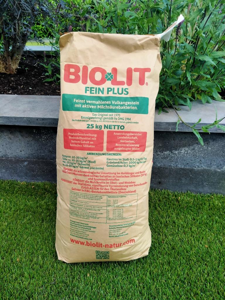 Lava meel Biolit 25kg verpakking, Tuin en Terras, Ophalen, Mest
