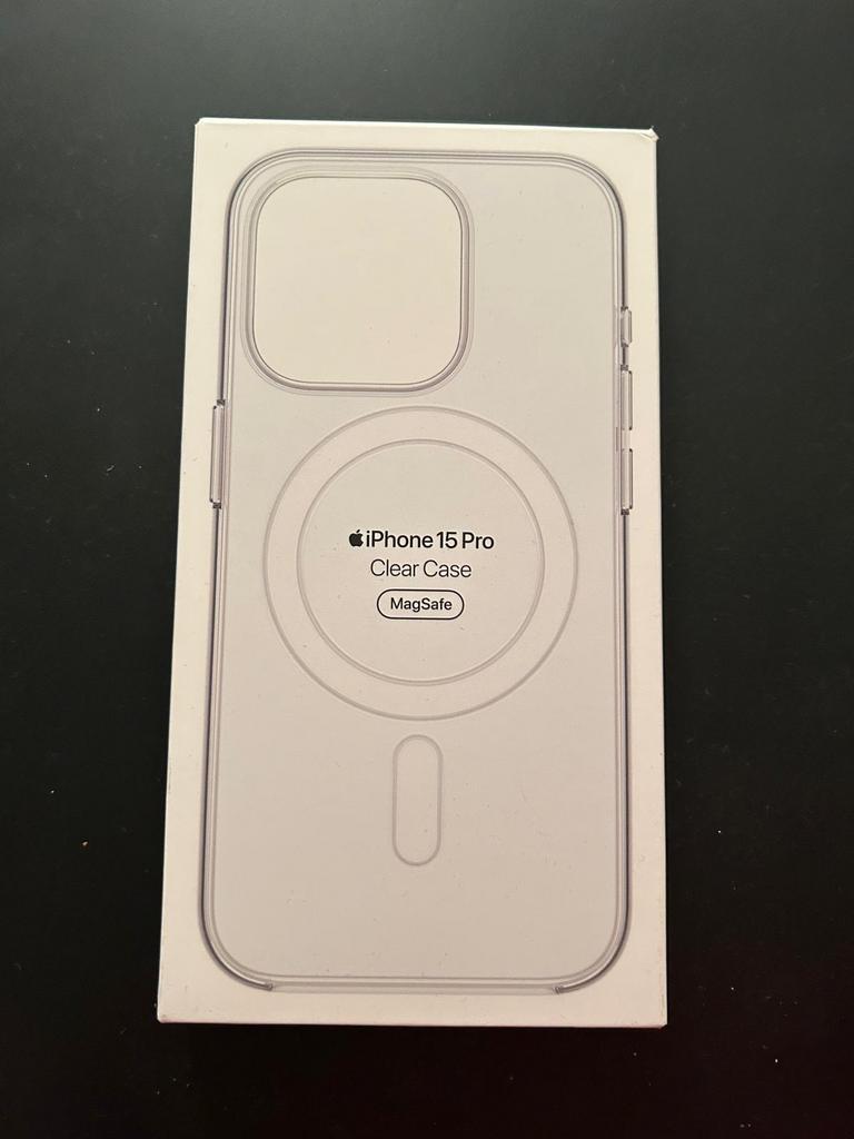 Iphone 15 pro transparant hoesje nieuw, Ophalen of Verzenden, Nieuw