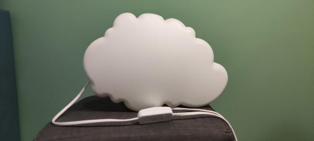 Wandlamp Wolk Kinderkamer, Ophalen, Zo goed als nieuw, Wanddecoratie