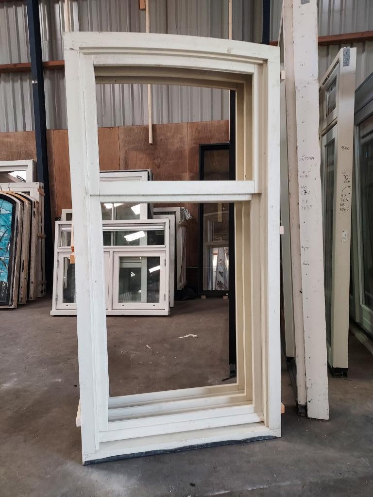 Nieuw 3x draaikiep Raamkozijn bezorgen factuur mogelijk, Gevelraam of Ruit, 80 tot 120 cm, Zo goed als nieuw, 160 cm of meer