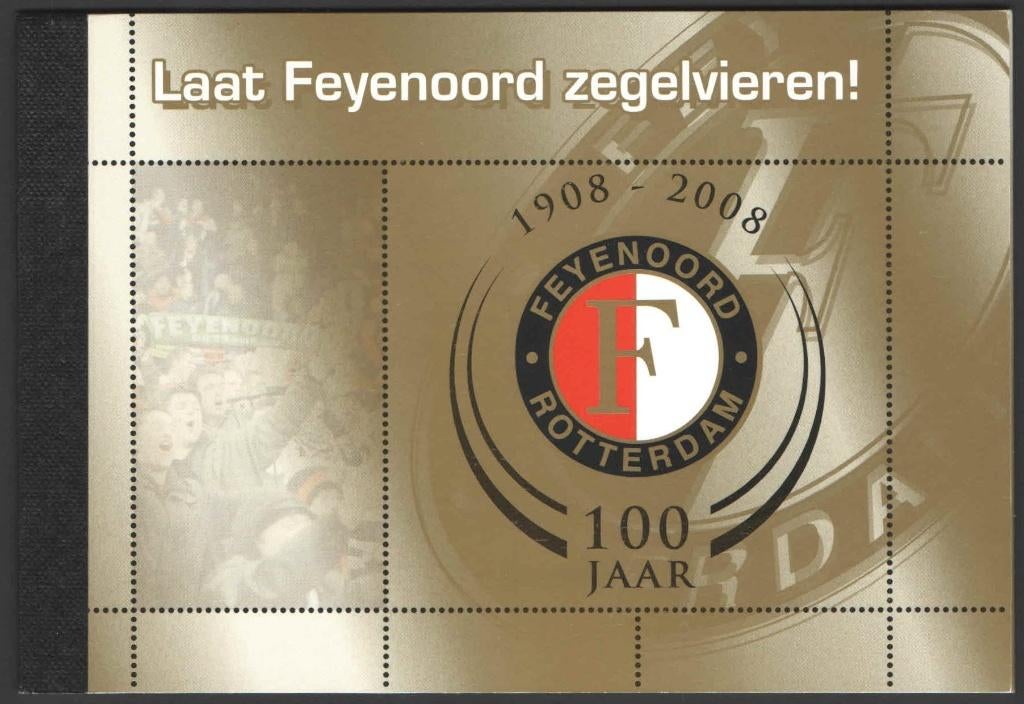 Persoonlijk Postzegelboekje: Feyenoord (1), Postzegels en Munten, Postzegels | Nederland, Ophalen of Verzenden, Na 1940, Postfris