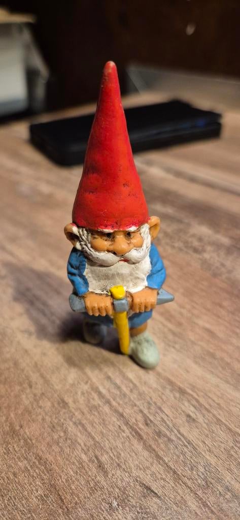 2 David de Kabouter beeldjes, Ophalen of Verzenden, Gebruikt