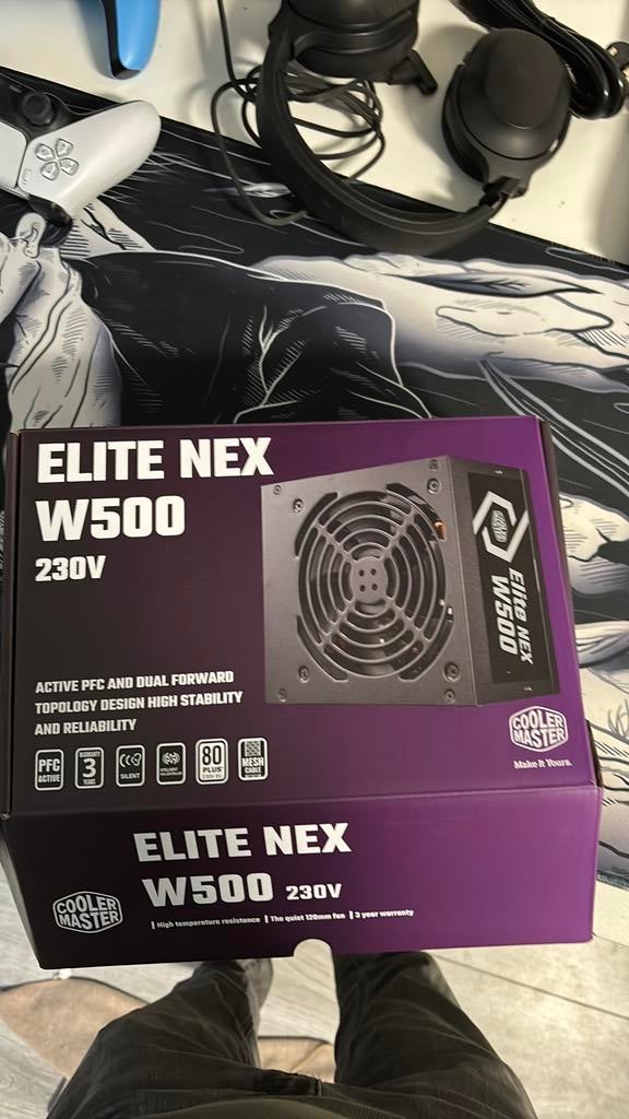 Cooler Master Elite NEX White 500, Computers en Software, Pc- en Netwerkkabels, Ophalen of Verzenden, Nieuw
