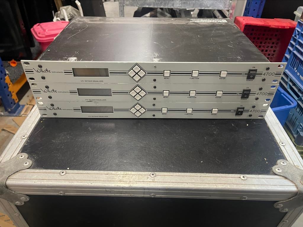 White Instruments 4700 Equalizer  1/3 Octave equalizer TOP, Ophalen, Refurbished, Audio