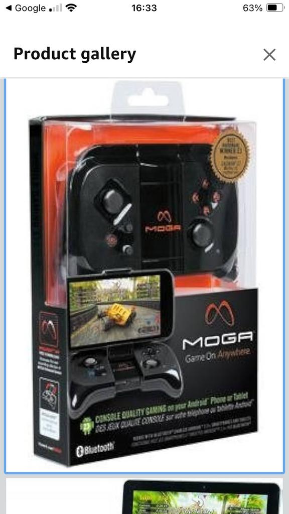 MOGA Game On. Anywhere. Android Controller - Nieuw in Verpak, Spelcomputers en Games, Spelcomputers | Overige, Ophalen of Verzenden