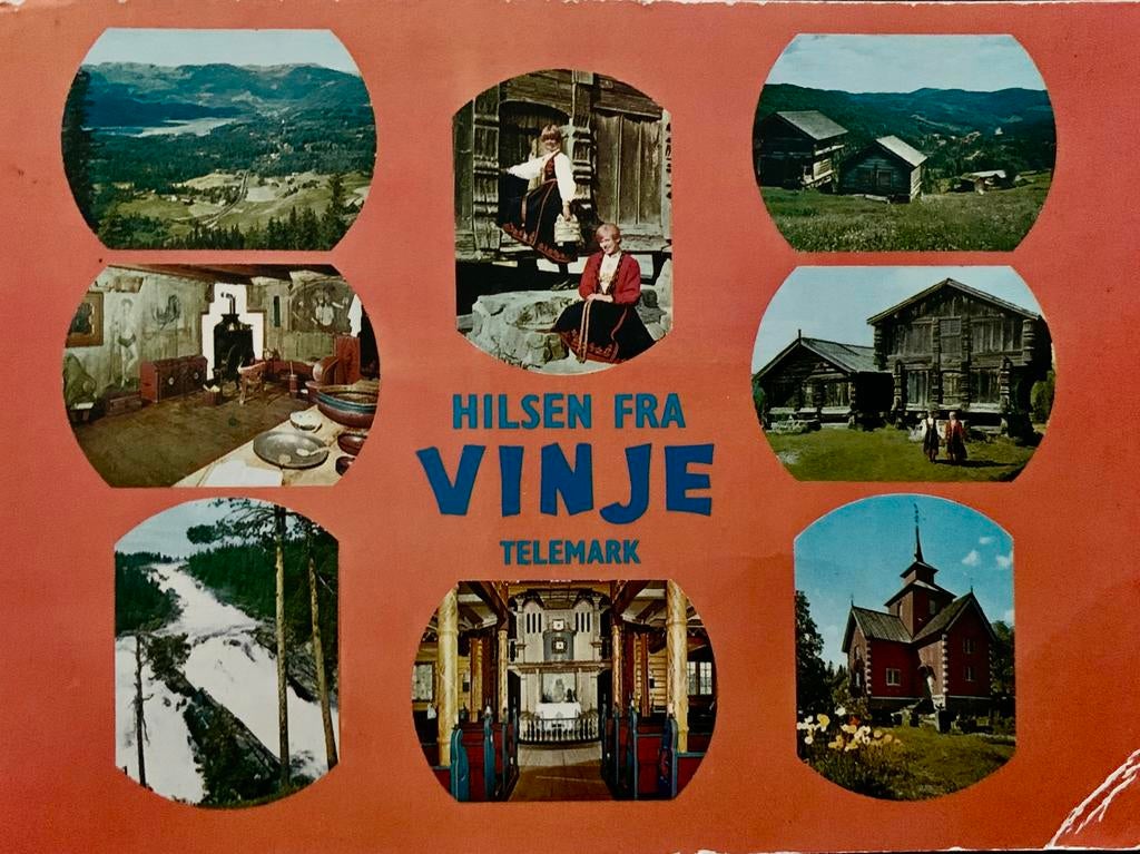 Noorwegen, Vinje., Ophalen of Verzenden, Gelopen, Overig Europa