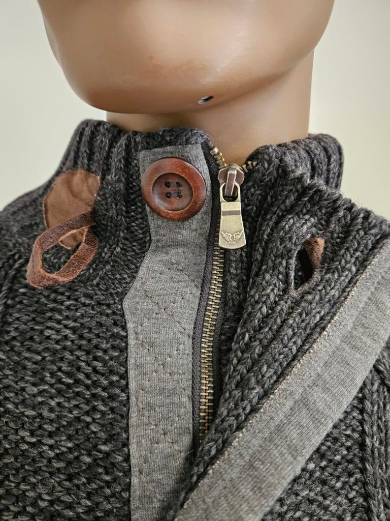 PME Legend warm gevoerd gebreid wollen vest (L) Schoon, PME Legend, ., Maat 42/44 (L), Ophalen of Verzenden