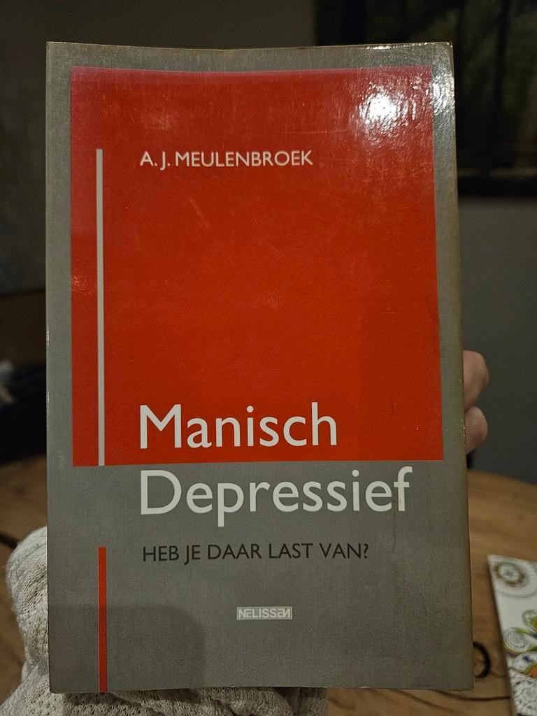 Manisch Depressief - A.J. Meulenbroek, Ophalen of Verzenden, Gelezen, Klinische psychologie, A.J. Meulenbroek