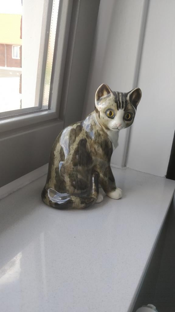 Porseleinen Kat van Vaga International, Ophalen of Verzenden