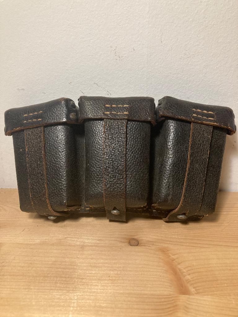 Duitse wo2 ammo pouches, Ophalen of Verzenden, Landmacht, Duitsland, Kleding of Schoenen