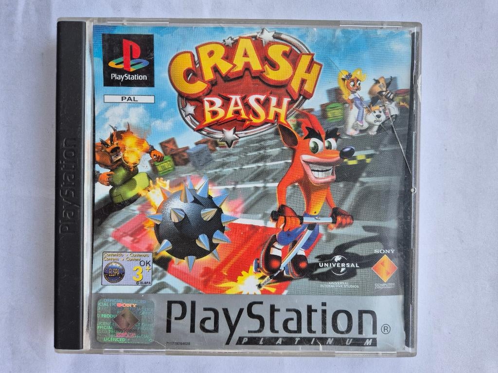 CRASH BASH, Gebruikt, 1 speler, Racen en Vliegen, Ophalen of Verzenden