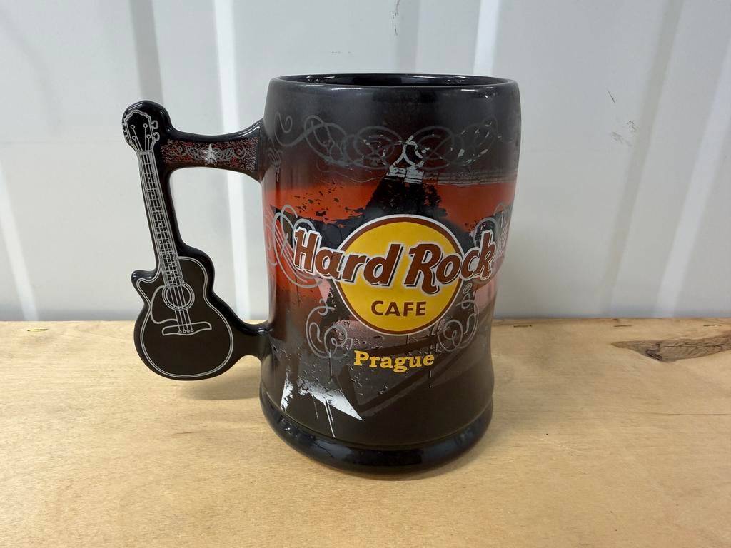Hard Rock Cafe keramische mok Prague, Verzamelen, Ophalen of Verzenden, Zo goed als nieuw