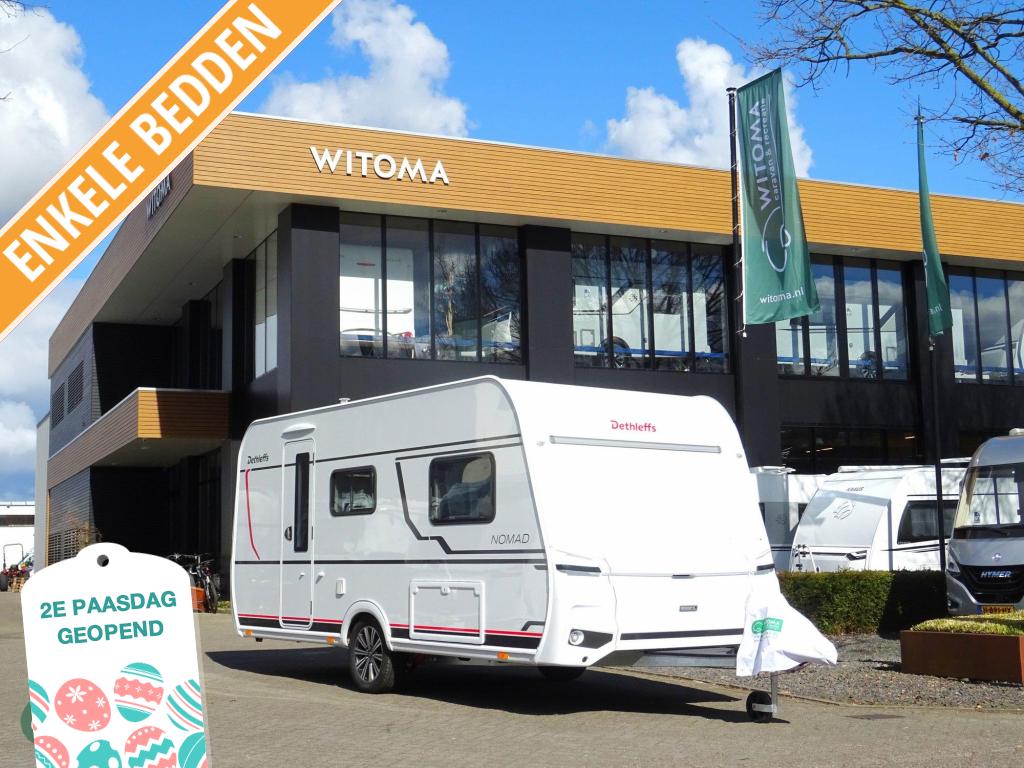 Dethleffs Nomad 460 EL Uniek aanbod Witoma 50 jr, Standaardzit, Schokbreker, Bedrijf, Overige typen